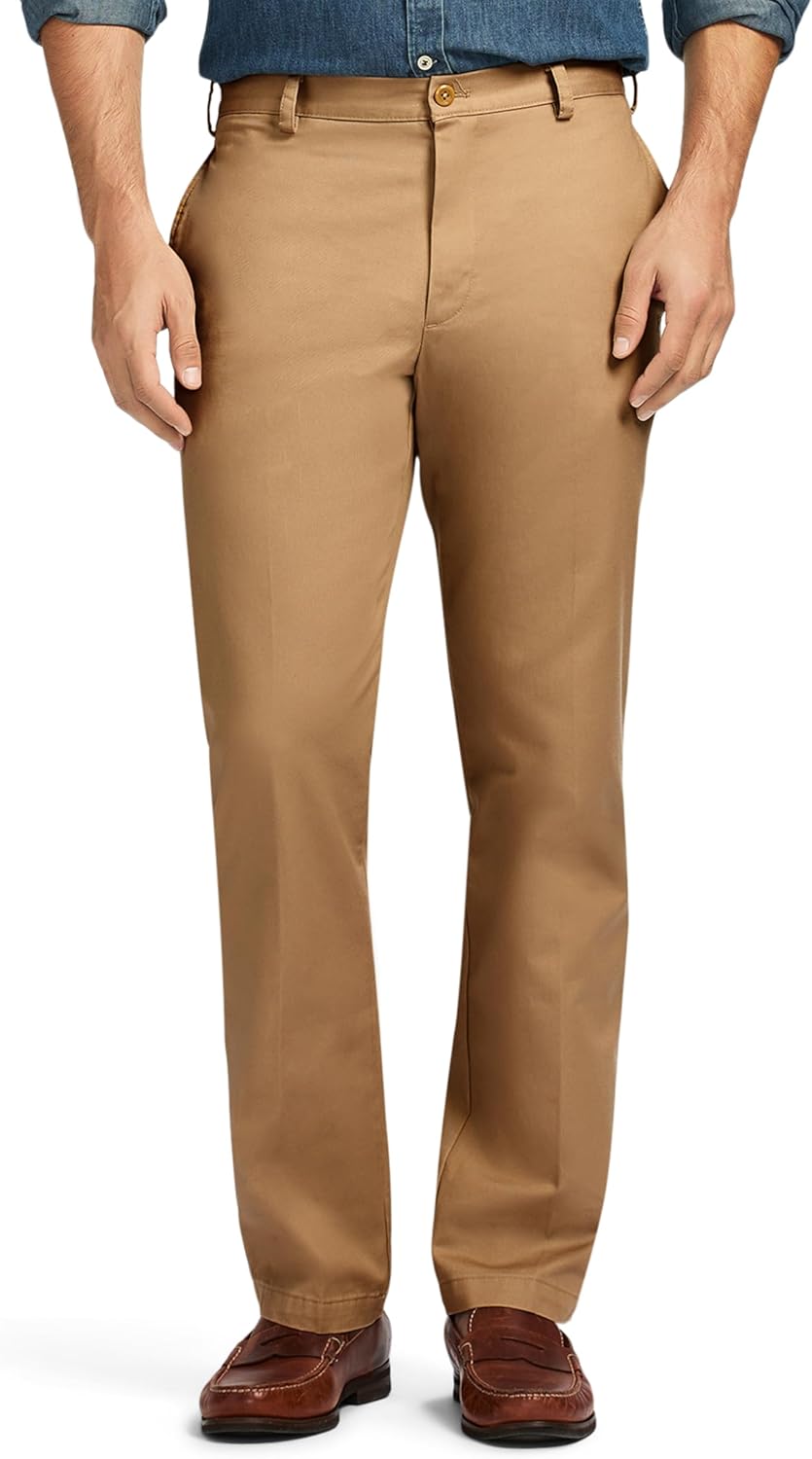 IZOD Men's American Chino Flat Front Slim Fit Pant Review