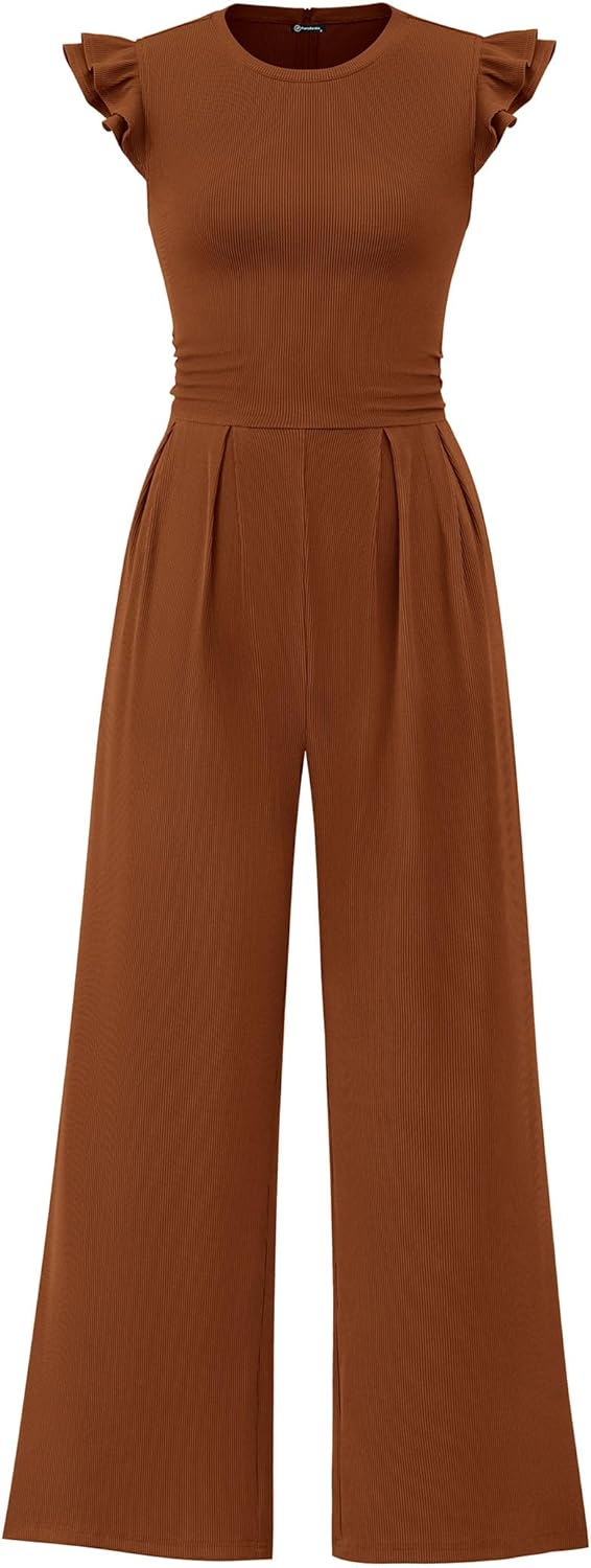 PRETTYGARDEN Summer Jumpsuits for Women Dressy Fashion 2025