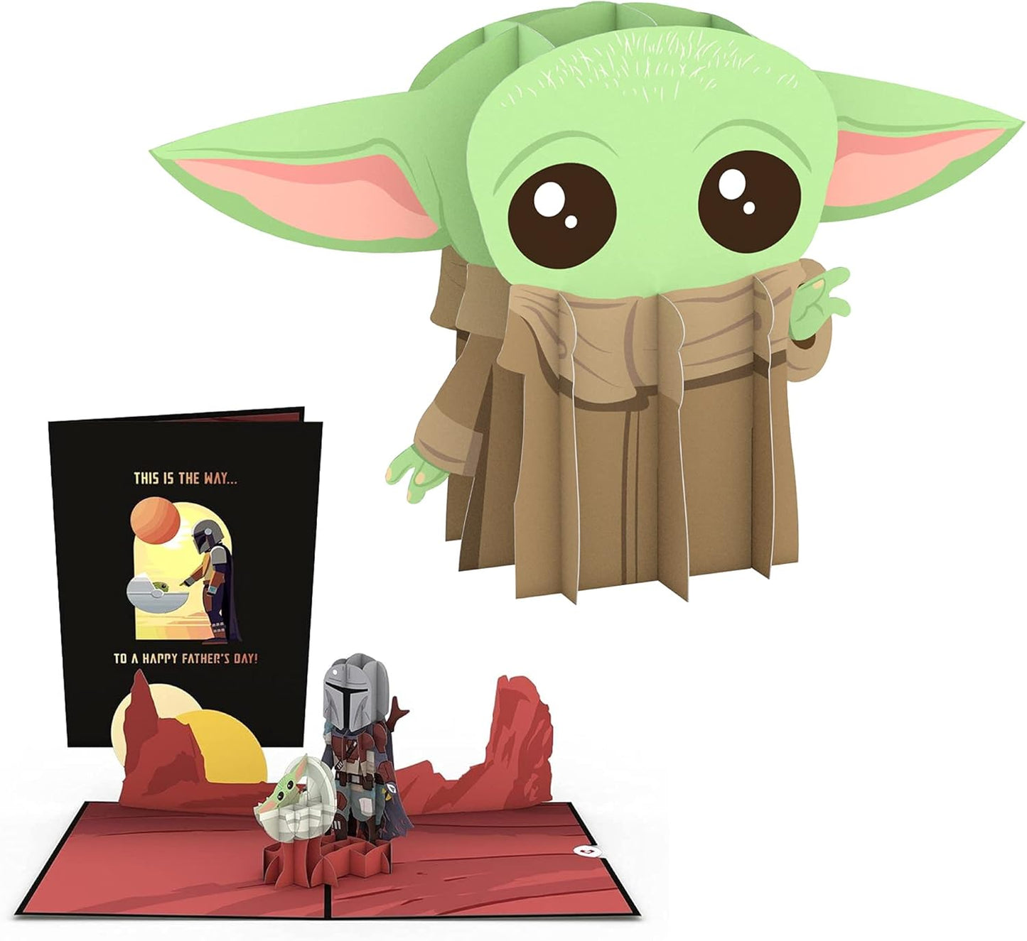 Lovepop Star Wars The Mandalorian Pop-Up Gift Card for Him
