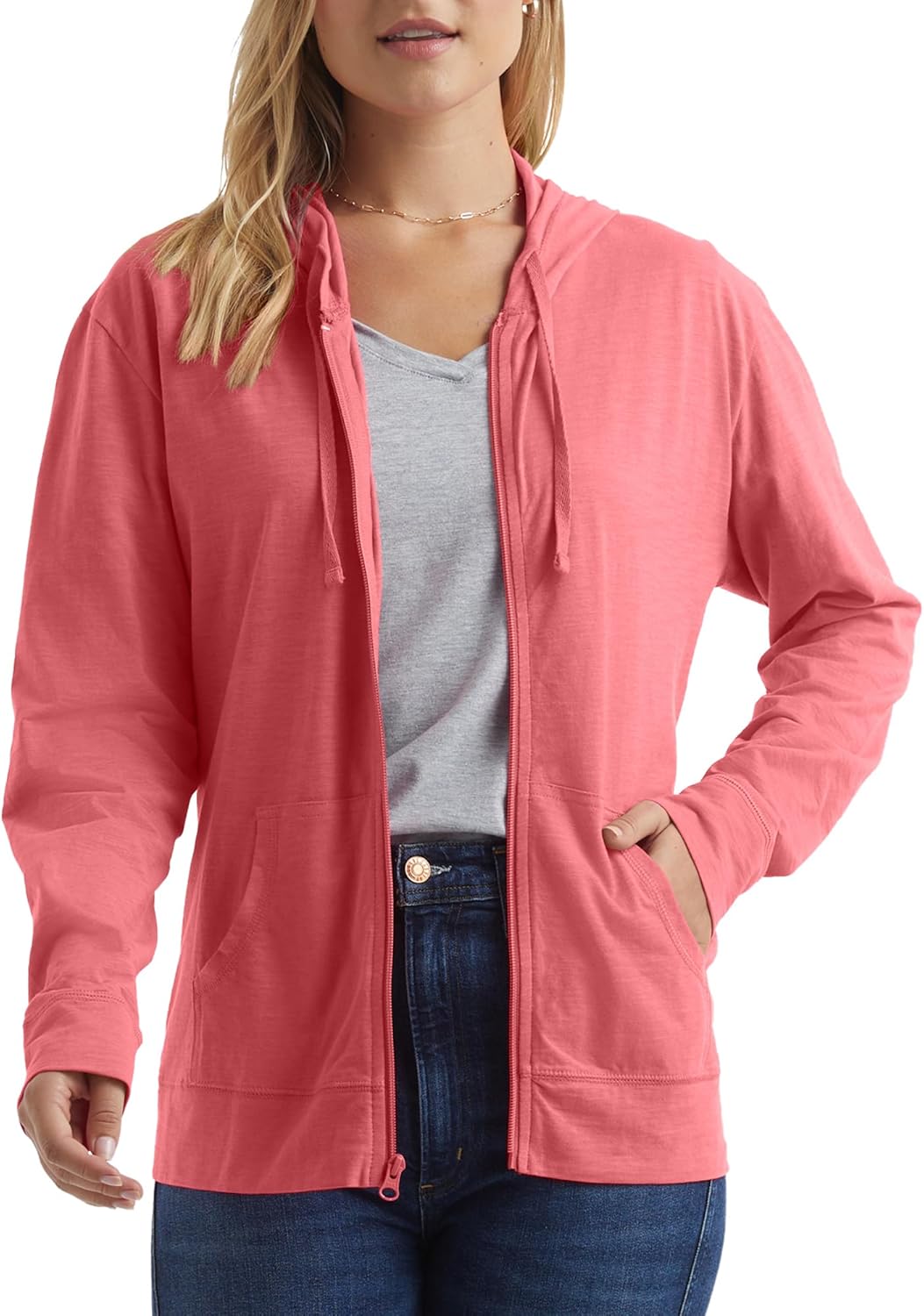 Hanes Women's Textured Cotton Hoodie - Cozy Activewear