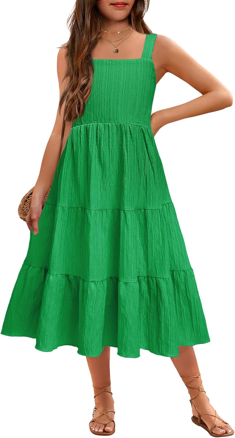Arshiner Toddler Girl's Summer Cami Dress for Stylish Fun