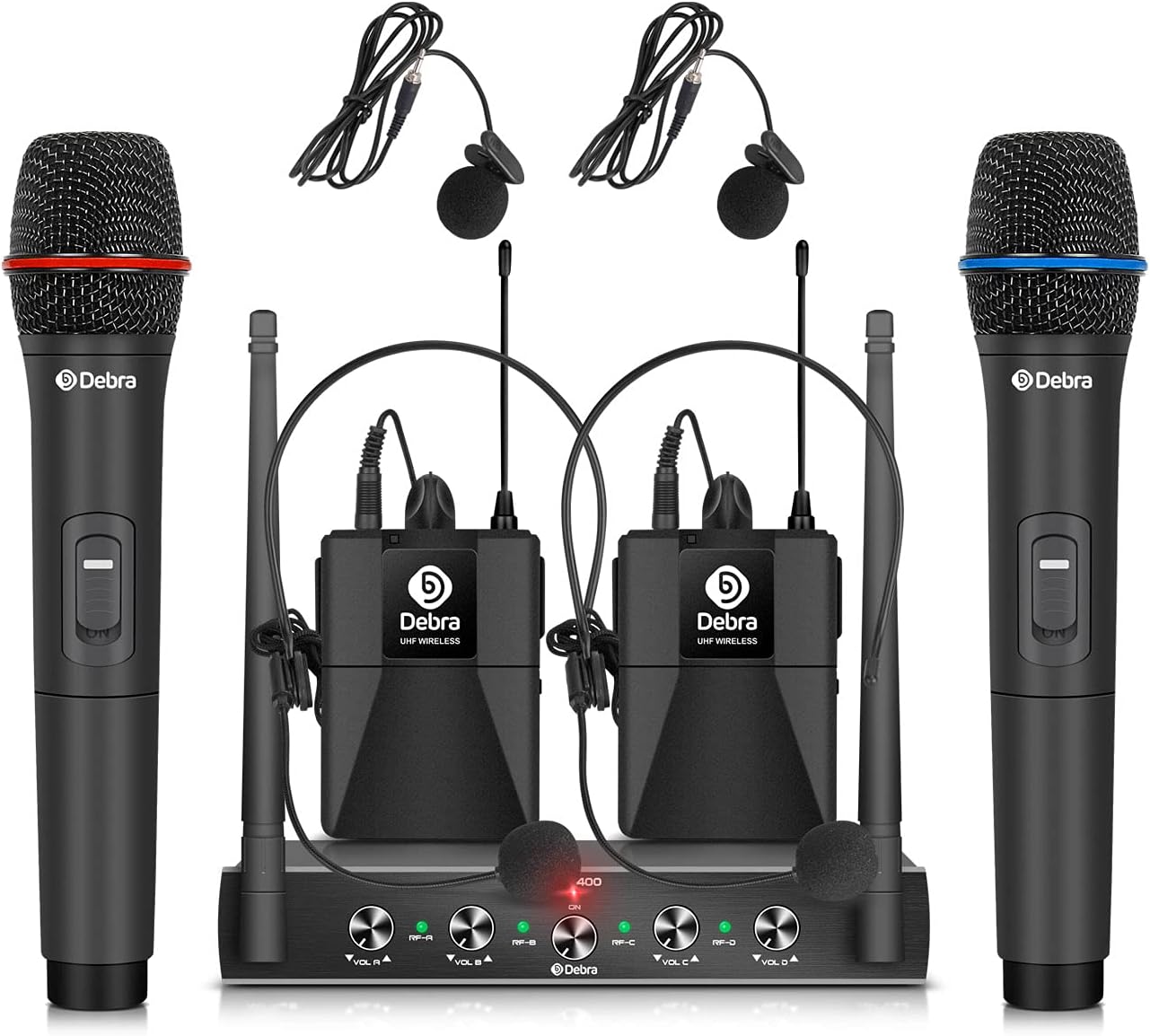 Debra Audio Pro UHF 4 Channel Wireless Microphone System Review