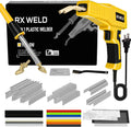 RX WELD Plastic Welder 2 in 1 Repair Kit - Fast Heat, 1000 Staples