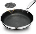 9.5 Non Stick Frying Pan with Durable Stainless Steel Design