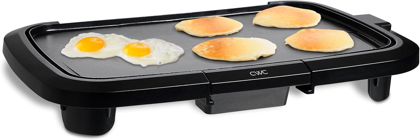 Electric Griddle with Nonstick Surface for Easy Cooking
