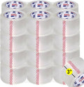 PERFECTAPE 3 in Heavy Duty Packing Tape 24 Rolls - Ultra Strong Clear