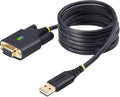 USB to Null Modem Serial Adapter Cable 6.6ft - Reliable RS232 COM