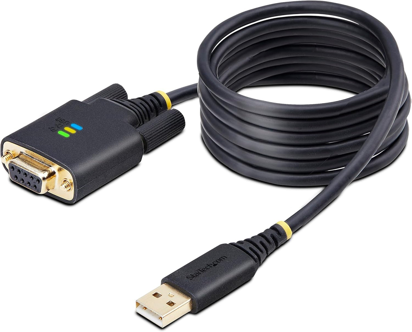 StarTech USB to Null Modem Serial Adapter Cable for RS232 Use