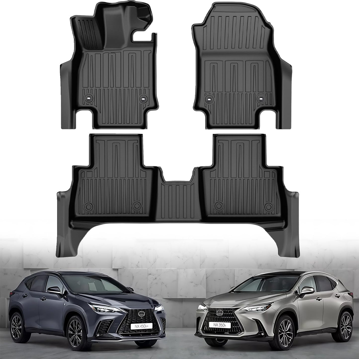IKABEVEM Custom Fit Floor Mats for 2022-2025 Lexus NX