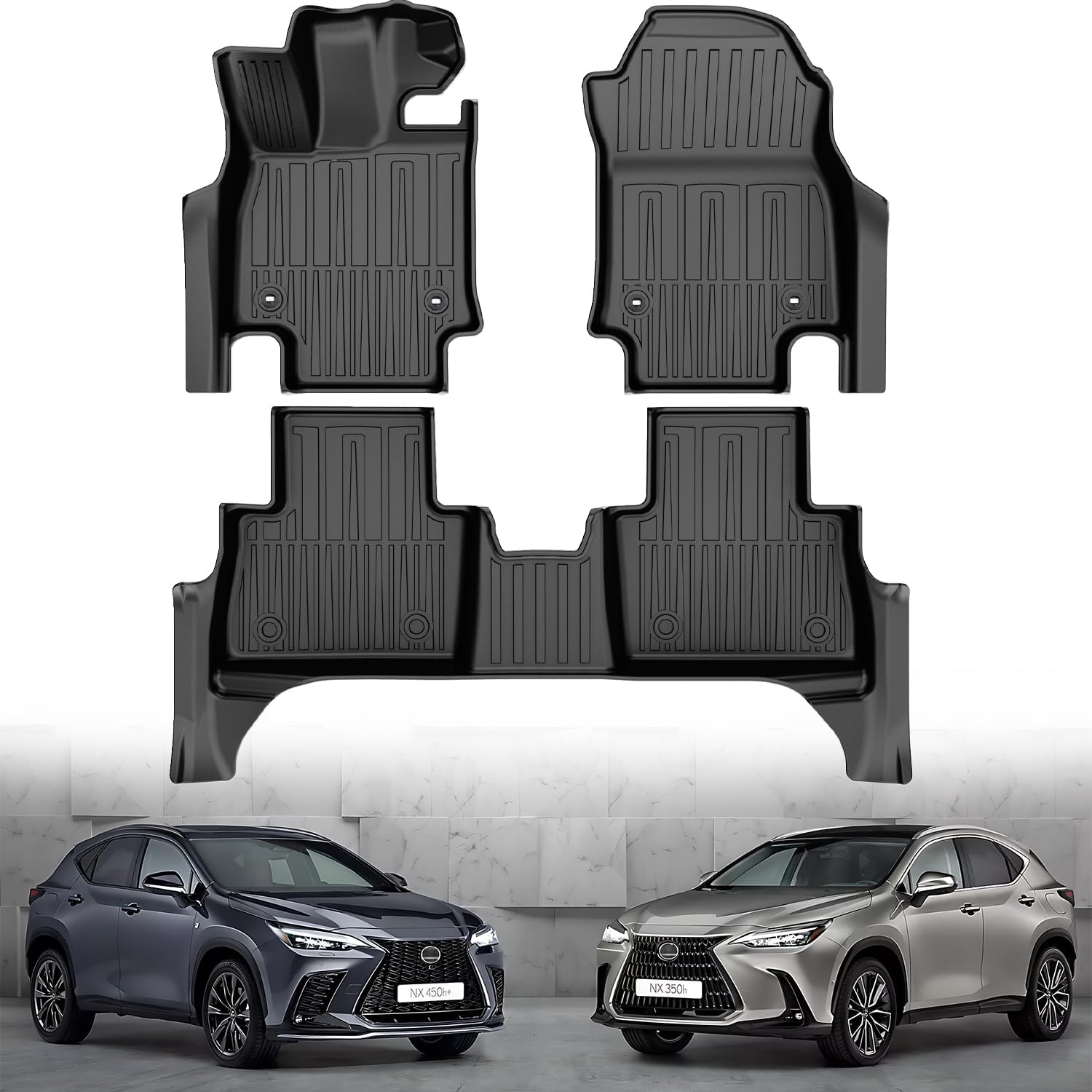 IKABEVEM Custom Fit Floor Mats for 2022-2025 Lexus NX