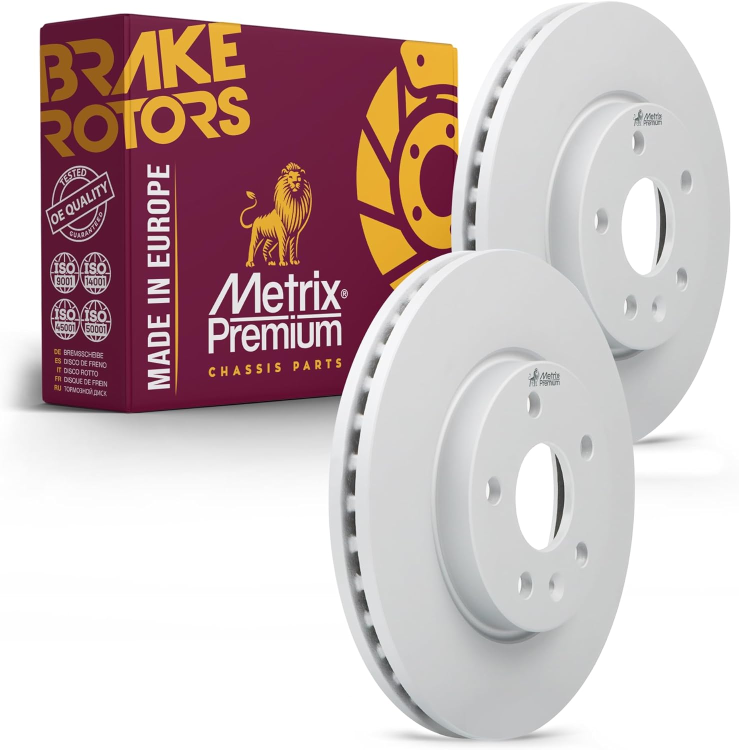 Metrix Premium Chassis Parts 10.87 inch Front Brake Rotors