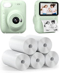 Gofunly Kids Instant Camera Bundle - 5 Refill Rolls, Christmas & Birthday Fun!