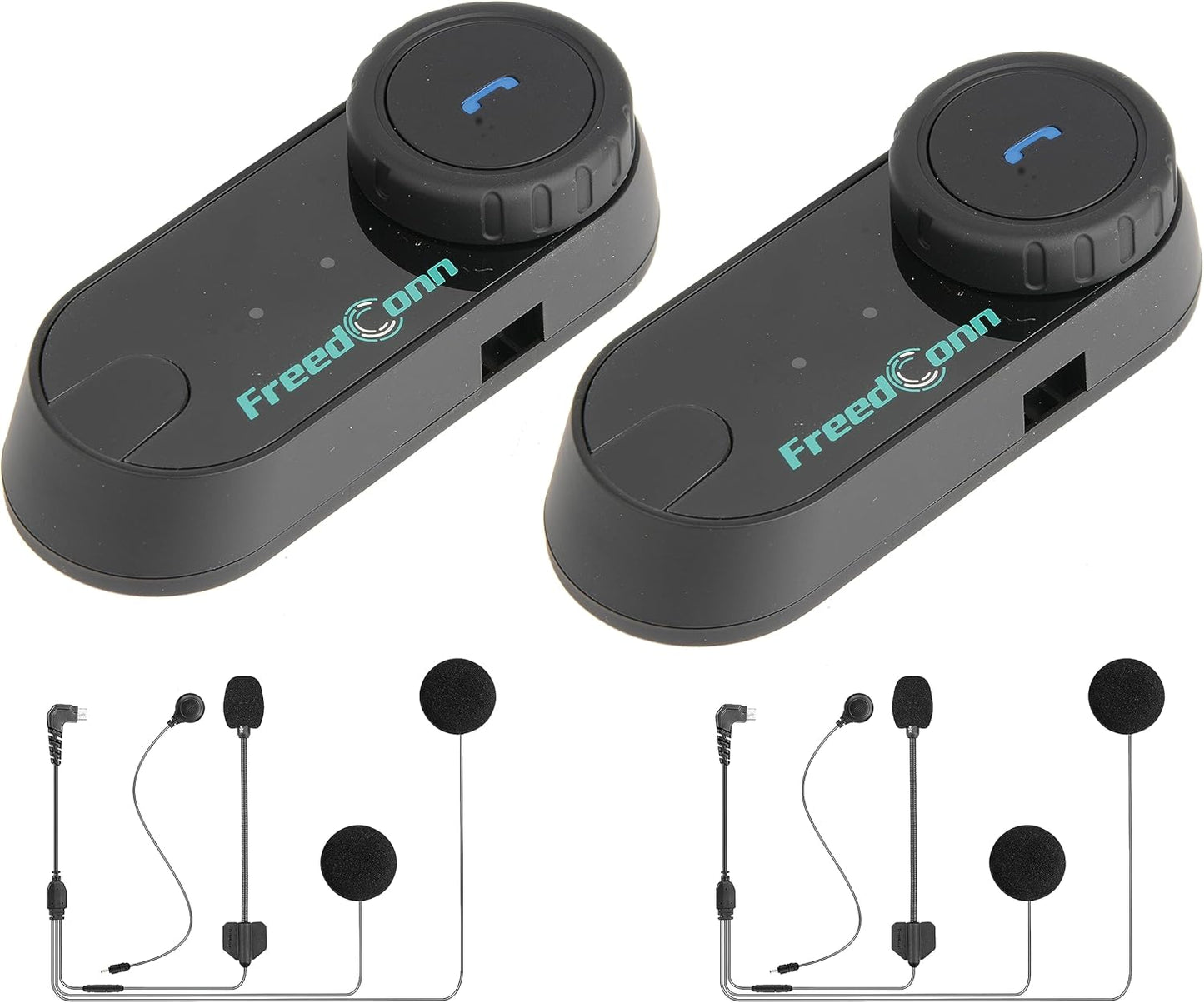 FreedConn Motorcycle Bluetooth Headset for Intercom and Music