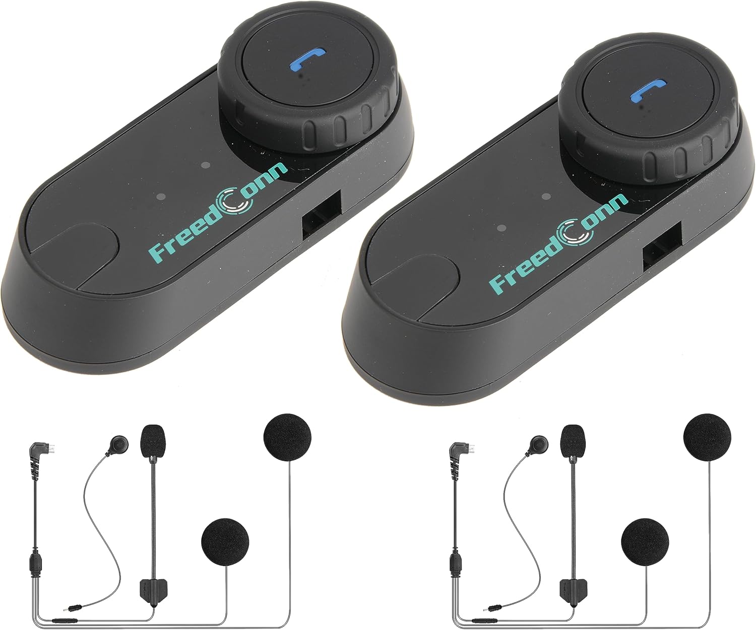 FreedConn Motorcycle Bluetooth Headset for Intercom and Music
