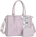 MOSISO Laptop Bag for Women PU Leather Tote - Stylish, Padded