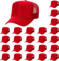 OTTO Polyester Foam Front 5 Panel High Crown Mesh Back Trucker Hats
