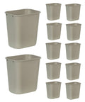 Rubbermaid Commercial 7-Gallon Wastebasket Pack of 12 - Durable