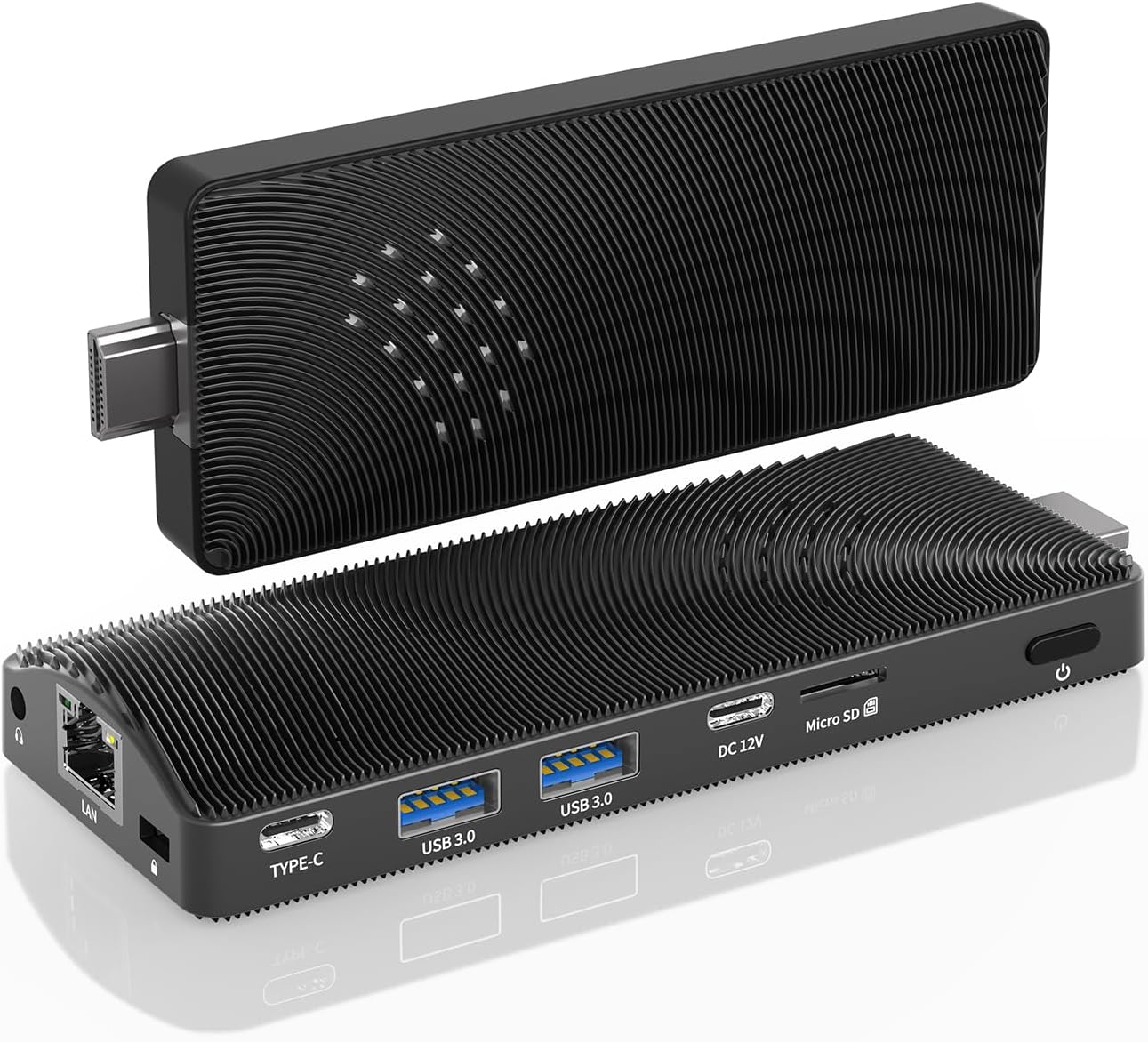 Mini PC Stick Fanless with Celeron J4125 and 8GB RAM