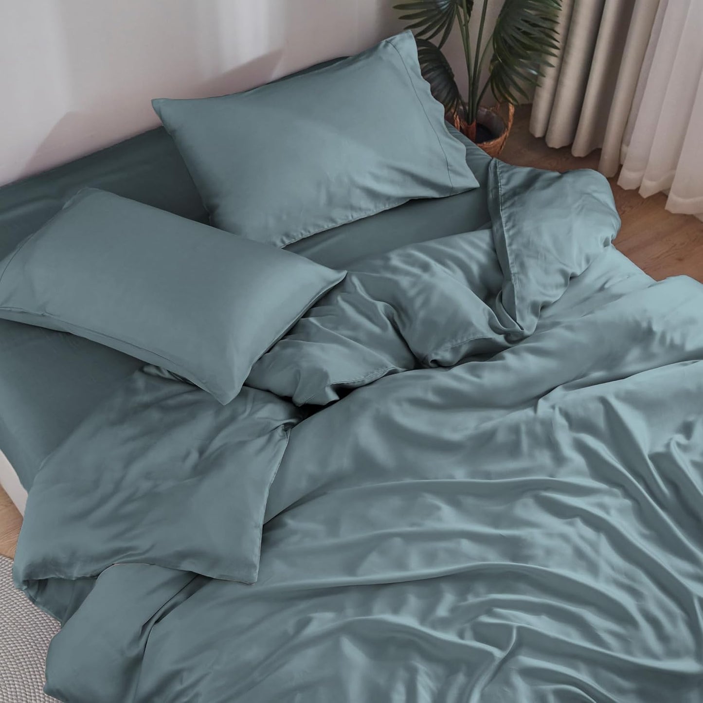 DOZ Bamboo Sheet Set - Buttery Soft, Cooling, Deep Pockets