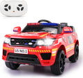 TOBBI Fire Truck Ride On Toy for Toddlers - Realistic Fire Engine Fun