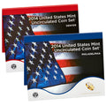 2014 US Mint Uncirculated 28-Coin Original Mint Packaging