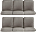 Patio Chair Cushions 6 Pack - Thick Water-Resistant Outdoor Set