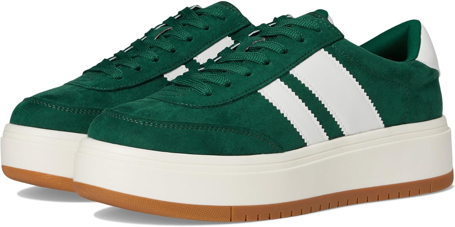 Madden Girl Womens Navida Fashion Sneaker with Striped Detailing