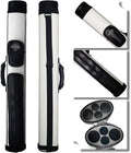 2x2 Hard Cue Case Oval Pool Cue Carrying Case - Durable Protection