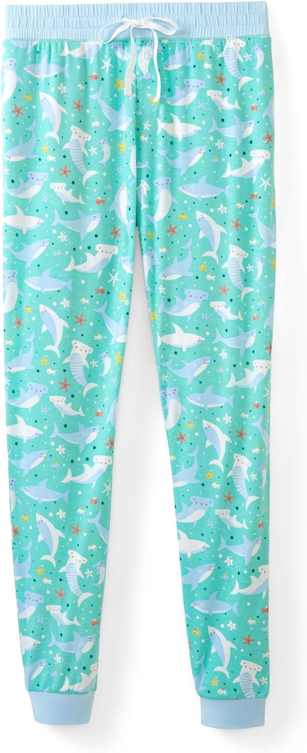 Comfy Jogger-Style Pajama Bottoms for Women in Soft Bamboo