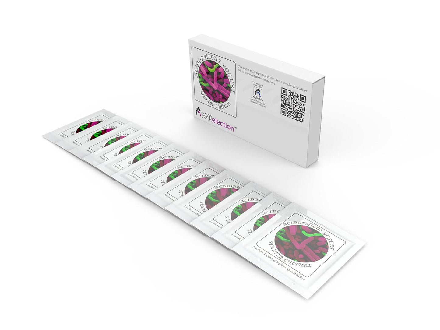 12 Acidophilus Yogurt Cultures - Natural Probiotics