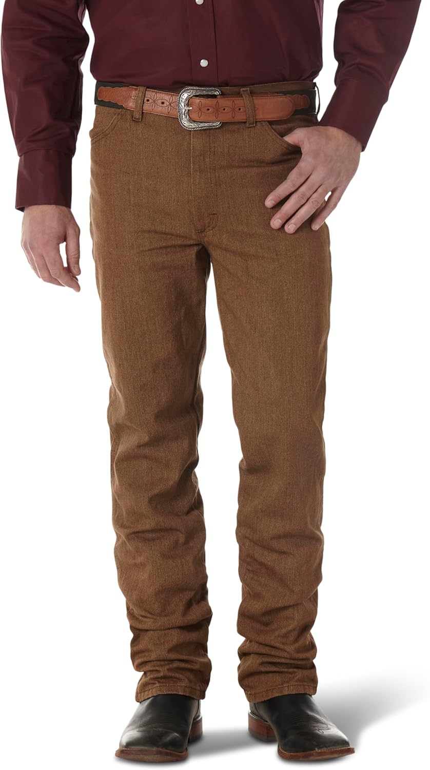 Wrangler Men's Cowboy Cut Slim Fit Jean for Authentic Style