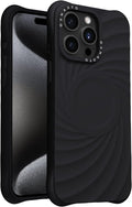 Vortuxe for iPhone 15 Pro Case 6.1 in Black - 2X MIL-STD Protection
