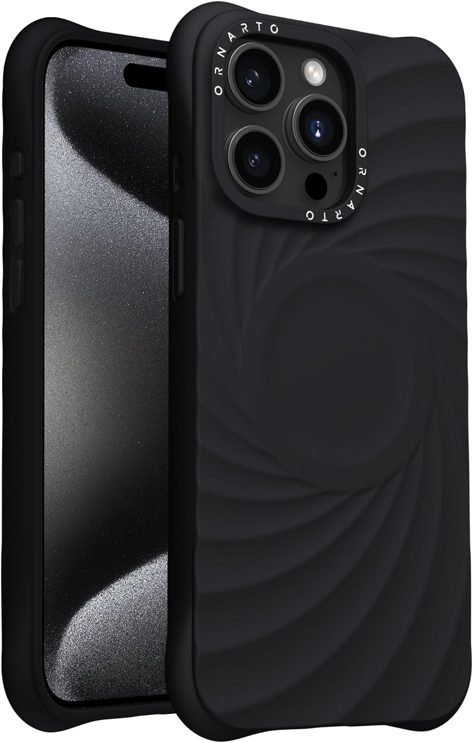 ORNARTO Vortuxe iPhone 15 Pro Case with 2X MIL-STD Protection