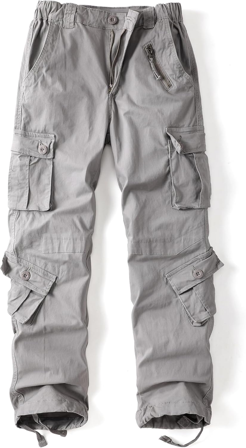 Women's Cargo Pants Work Camo Cotton Casual Combat Trousers