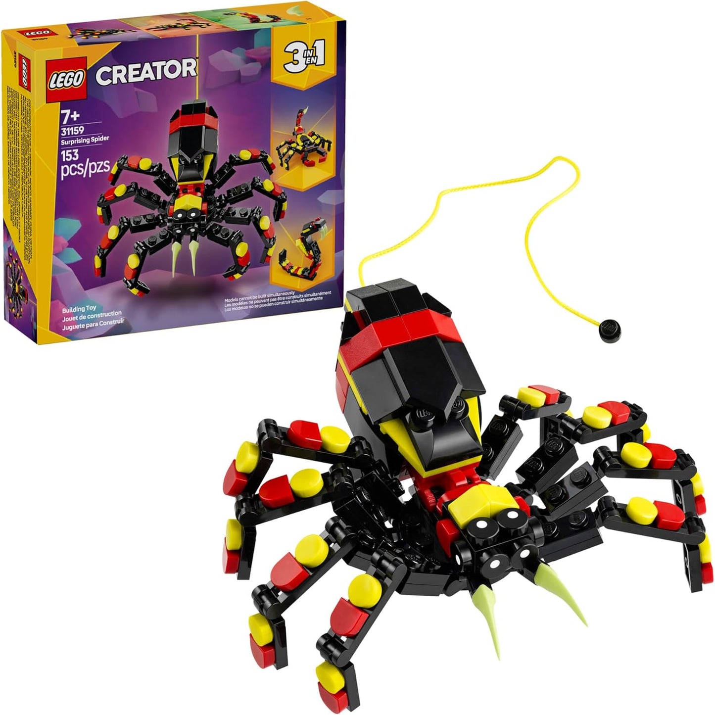 LEGO 3-in-1 Wild Animals Building Toy!