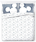 Mickey Mouse Kids Sheet Set Queen - Ultra-Soft Microfiber Bedding