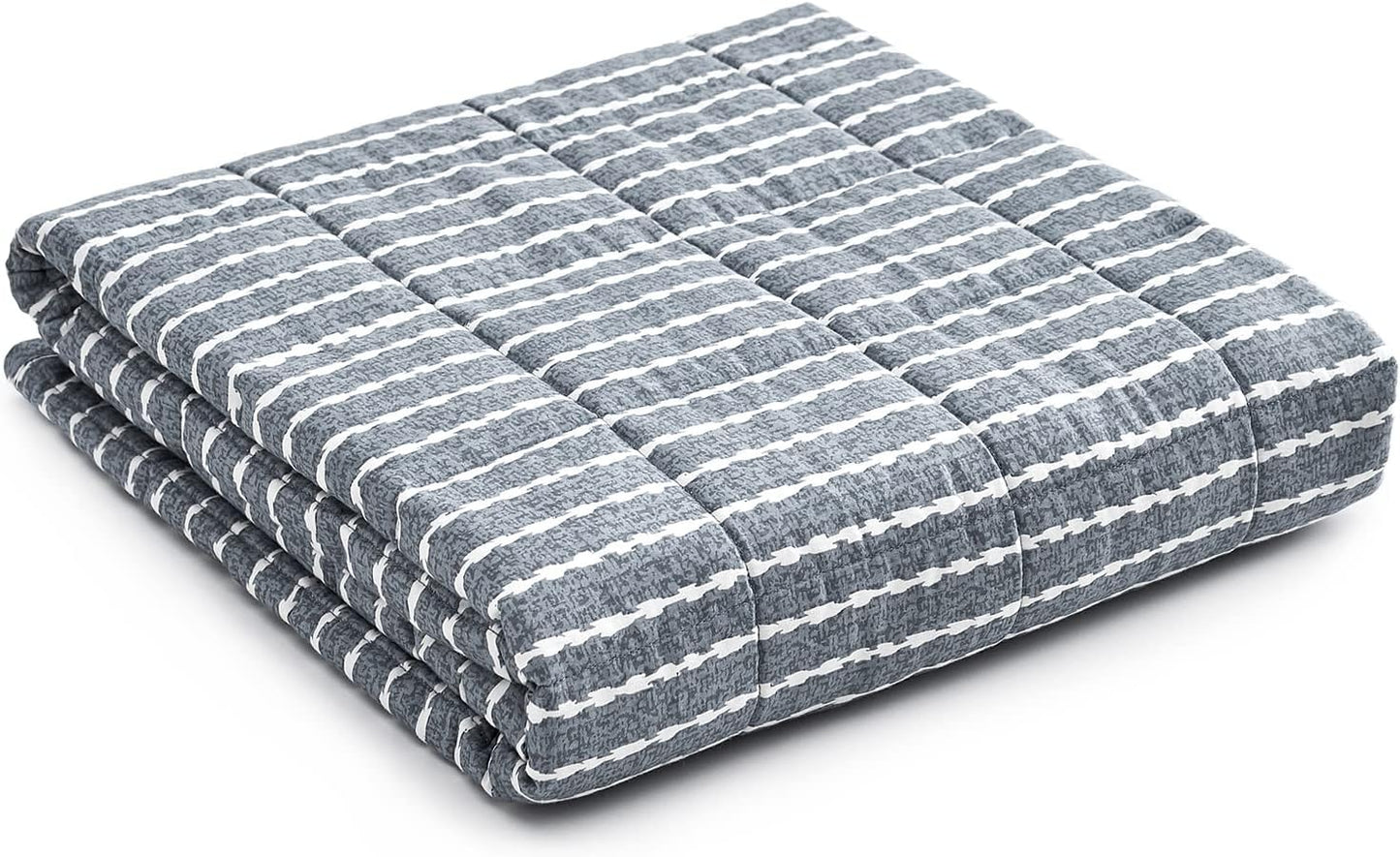 YnM Weighted Blanket for Two, 100 Percent Cotton, 25lbs