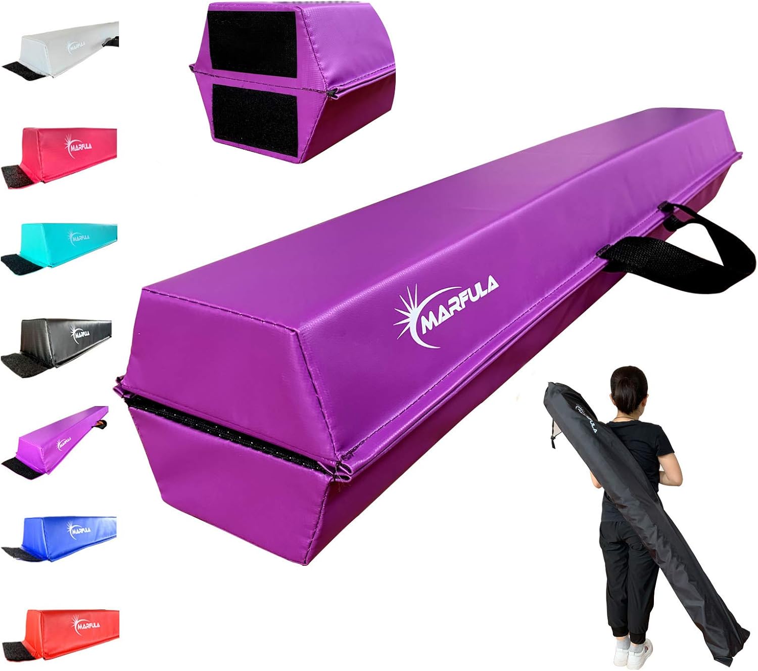 Folding Balance Beam for Kids - Safe Gymnastics Equipment