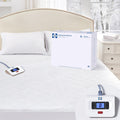 Sealy Heated Mattress Pad Twin Size with Plush Coral Fleece