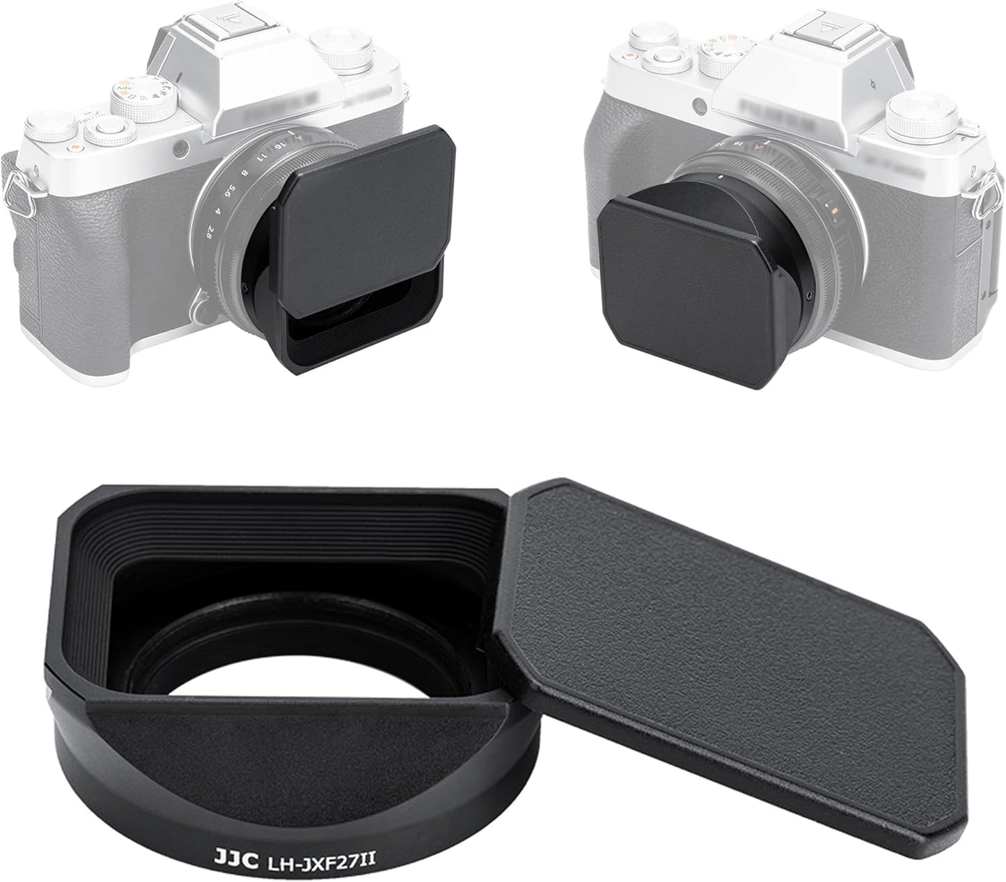 JJC LH-XF27 Metal Lens Hood for Fujifilm XF 27mm f/2.8 Lens