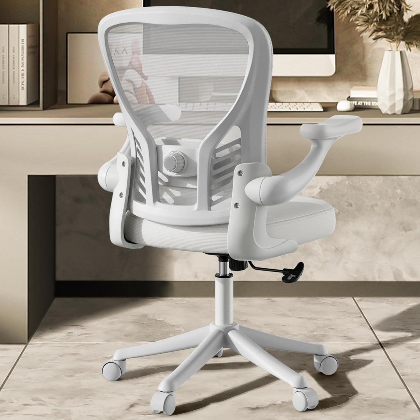 Mesh Office Chair: Adjustable Lumbar Support