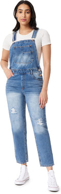 WallFlower Women's Overalls Juniors - Flattering, Comfortable Fit