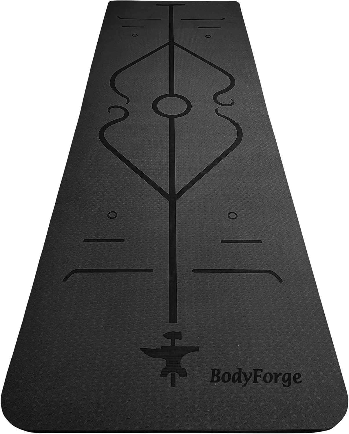 8mm Thick Eco-Friendly Yoga Mat for Enhanced Workout