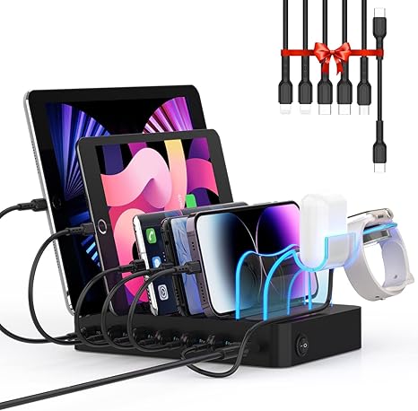 SooPii 6-Port PD Charging Station for Fast Charging Devices