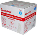 SunnyCare Vinyl Disposable Gloves - Powder Free Medium