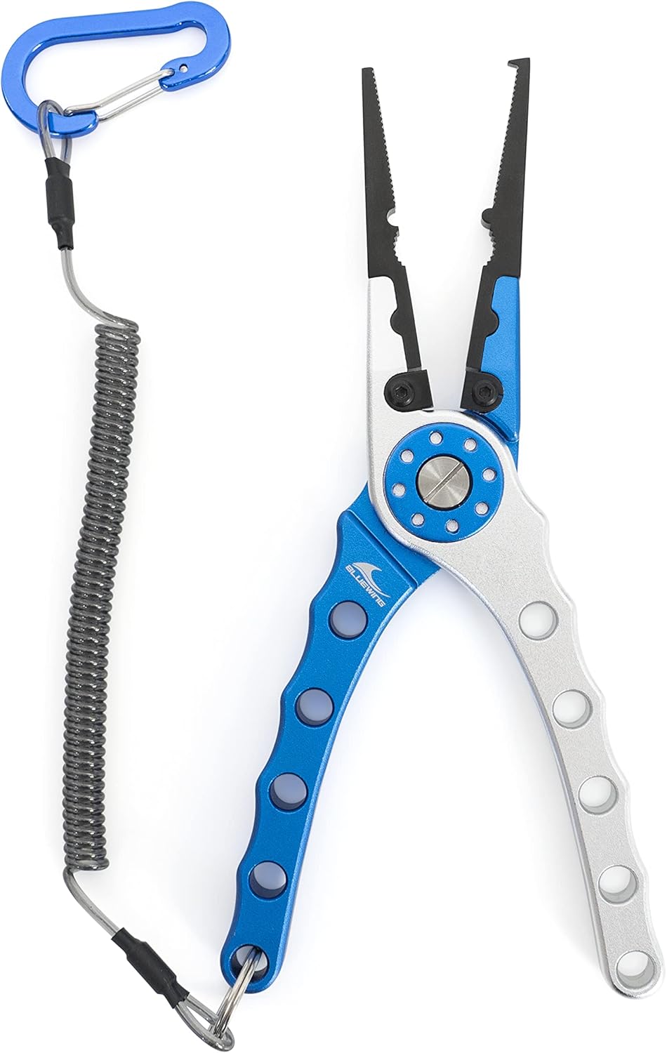 BLUEWING 8 Fishing Pliers: Saltwater Aluminum Alloy - Hook Remover
