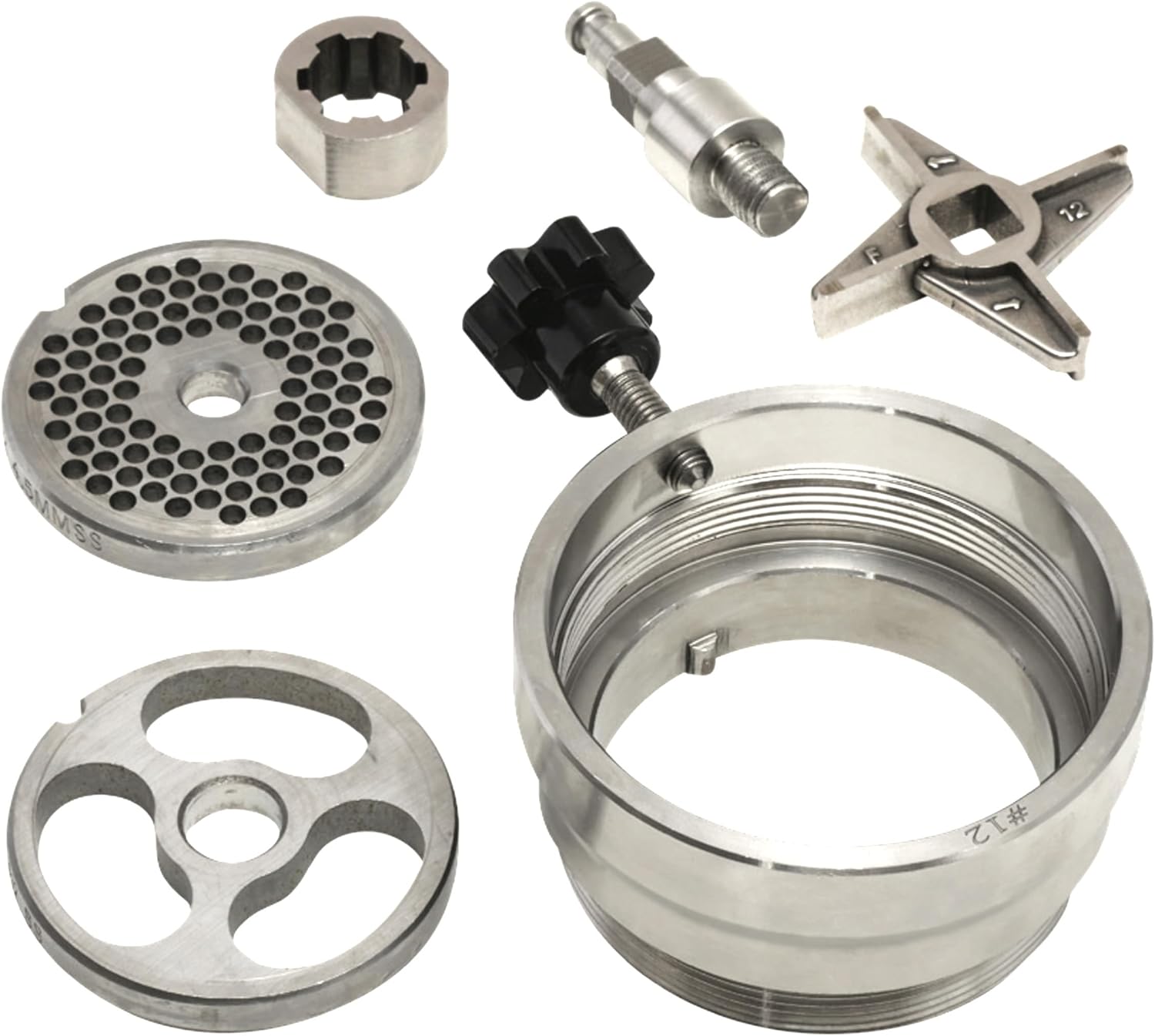 LEM Products 8 DualGrind Adapter for Efficient Meat Grinding