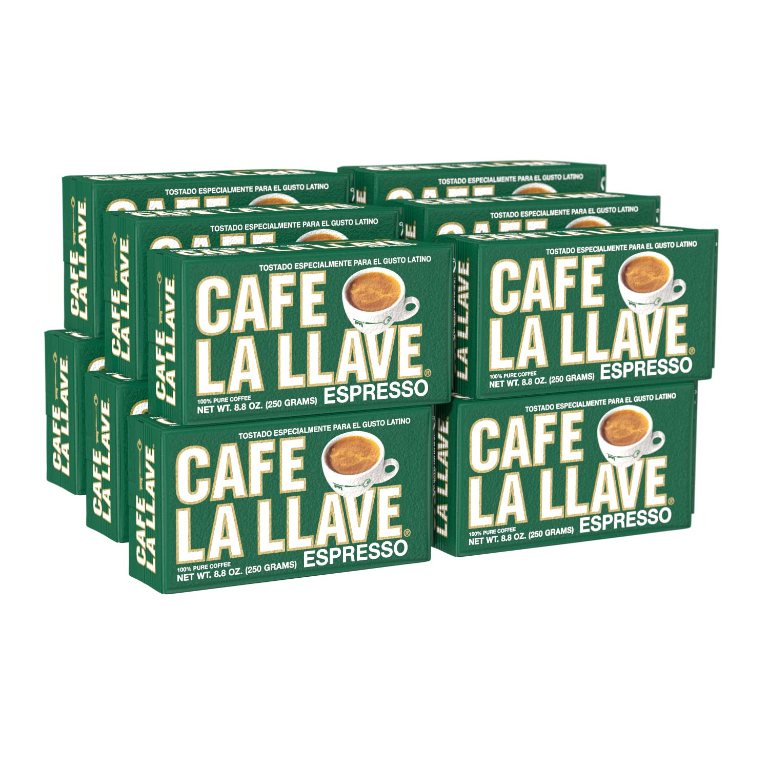 Cafe La Llave Dark Roast Espresso Coffee for Bold Flavor Lovers