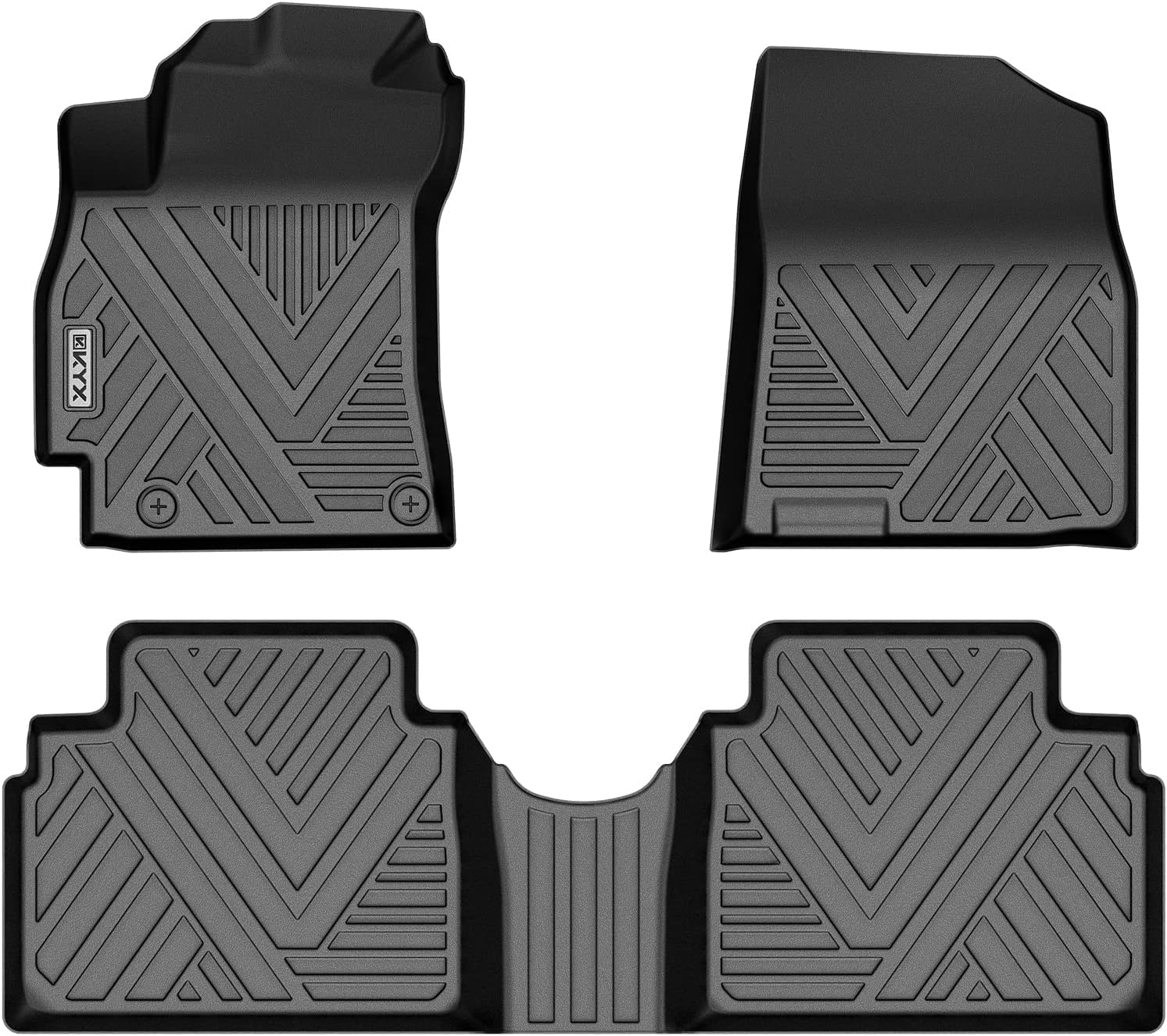 KYX Floor Mats for 2021-2025 Hyundai Elantra - All Weather Fit
