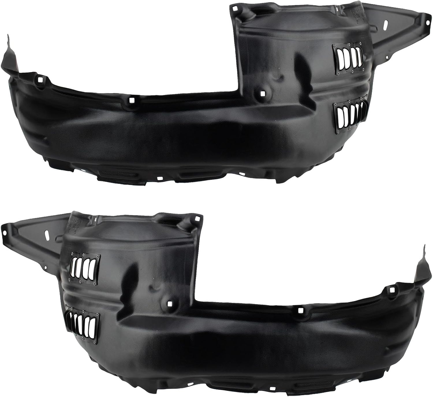 TRQ Front Inner Fender Liner Set for 2014-2021 Toyota 4Runner